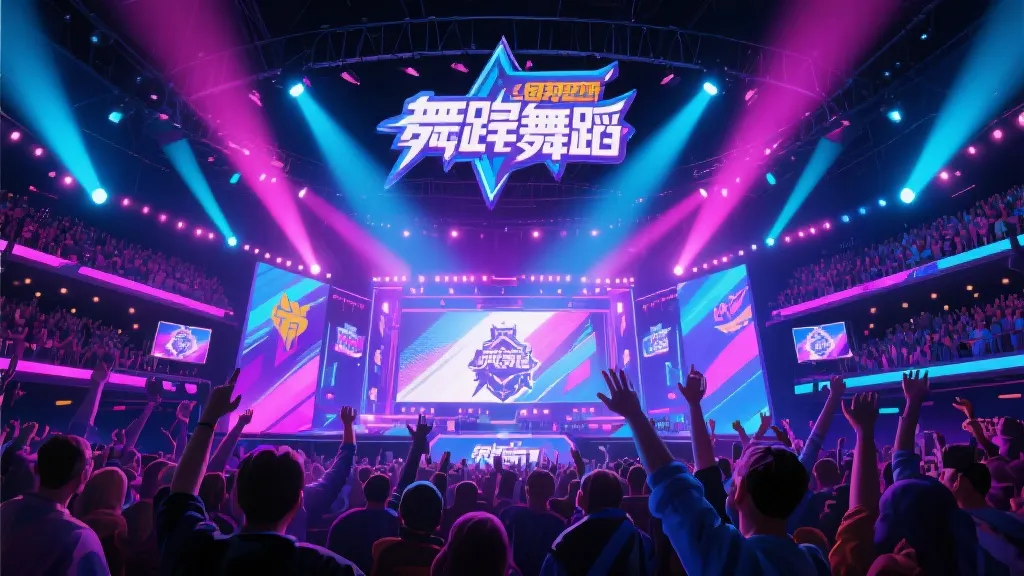 劲舞团SEA Games 33 赛场全景，观众席热情高涨